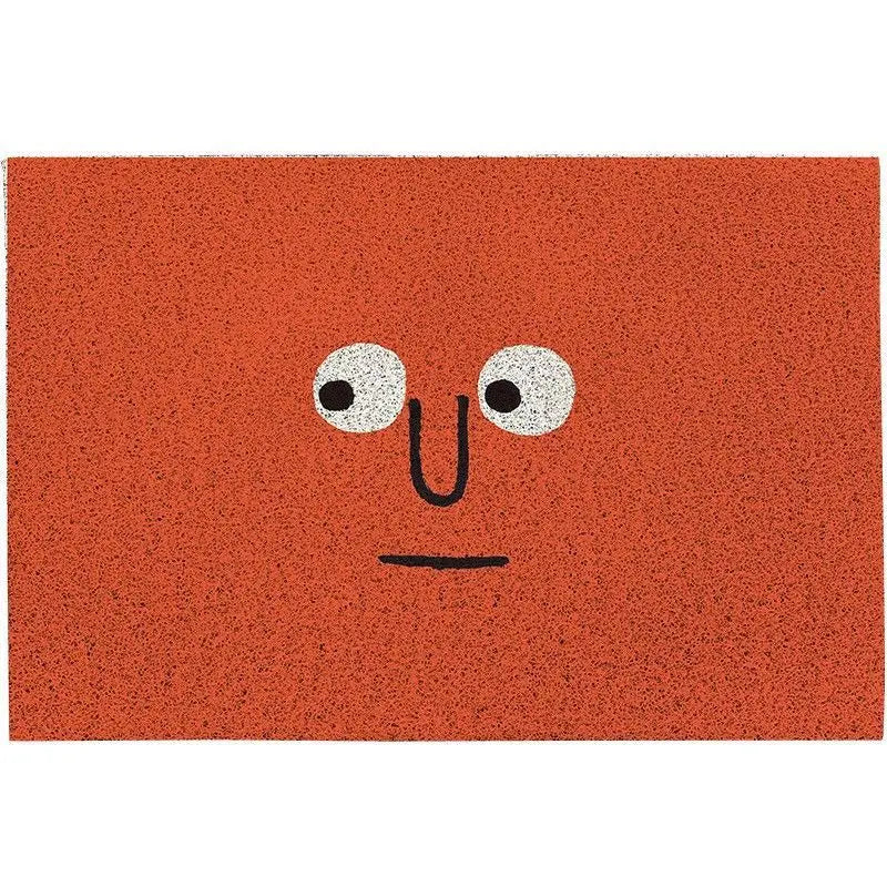 PVC Silk Ring Entrance Floor Mat Dirt-Resistant Wear-Resistant Cartoon Carpet