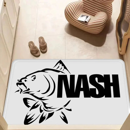Fishing Logo Anti-Slip Floor Mat