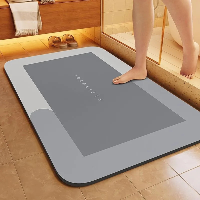 Thick quick-dry non-slip bath mat