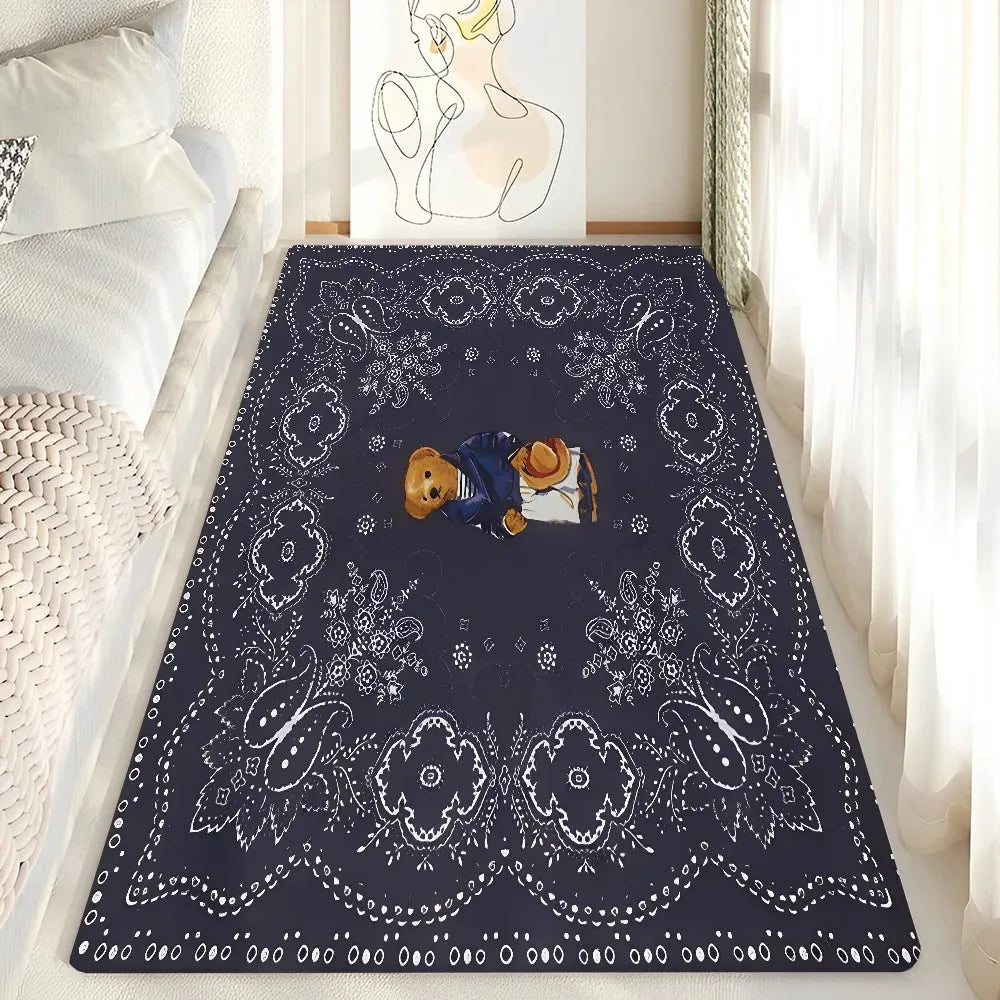 Cute Teddy Bear Non-Slip Floor Mat