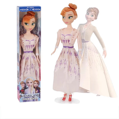 Disney Frozen 2 Anna Elsa 30cm Poseable Doll Set
