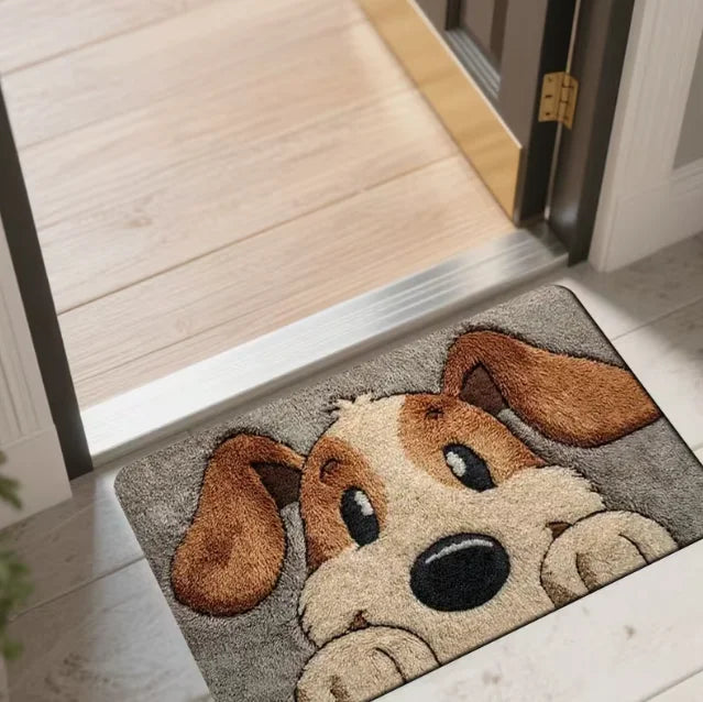 German Shepherd Non-Slip Door Mat