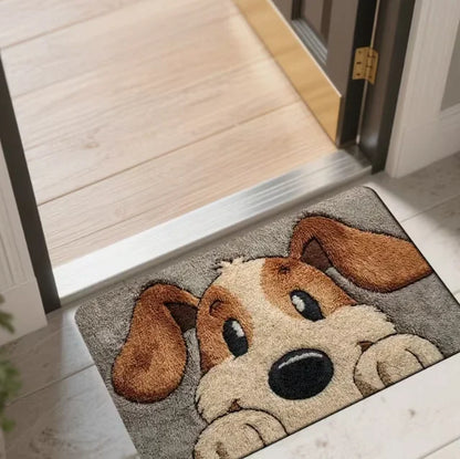 German Shepherd Non-Slip Door Mat
