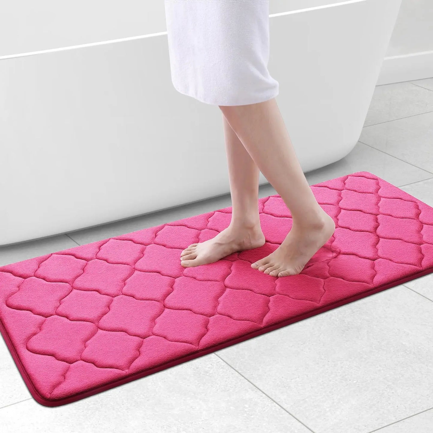 Olanly Memory Foam Soft Absorbent Bath Mat