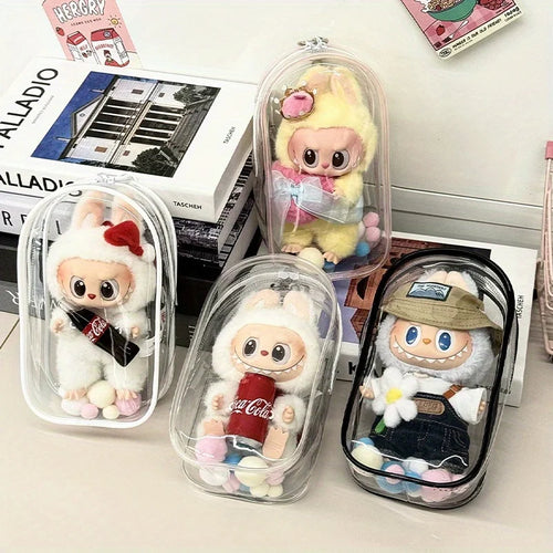 Labubu Clear PVC Carry Bag