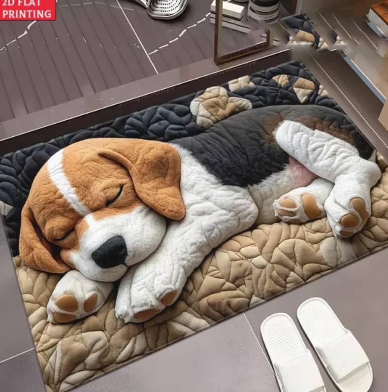 German Shepherd Non-Slip Door Mat