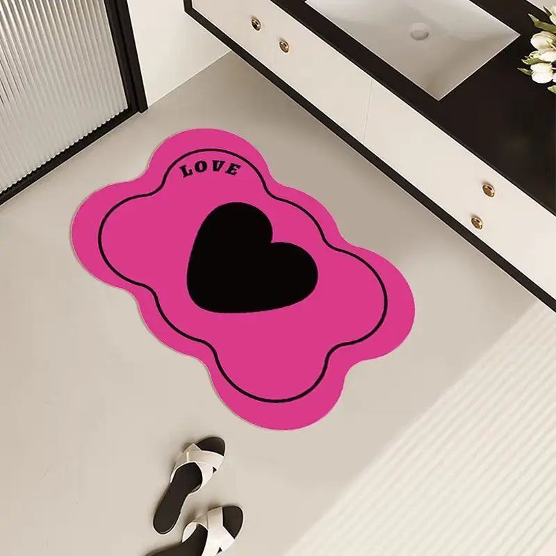 Diatomaceous Earth Non-Slip Bathroom Floor Mat
