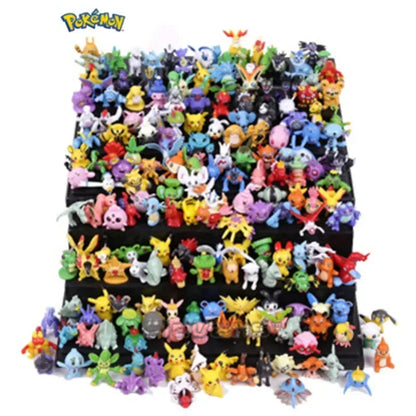 Pokemon Pikachu Mini Action Figure Set 24 144 Pieces