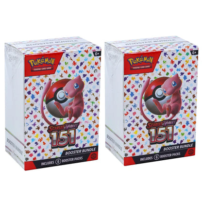 Pokemon Scarlet & Violet 151 ME02 Booster Bundle – English Trainer Collection Cards