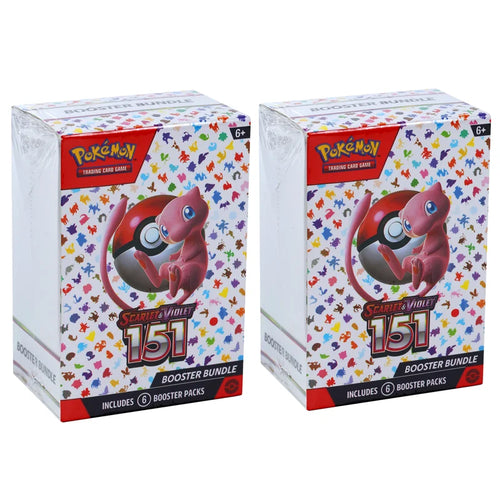 Pokemon Scarlet & Violet 151 ME02 Booster Bundle – English Trainer Collection Cards