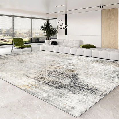 Abstract Style Easy-Clean Non-Slip Area Rug