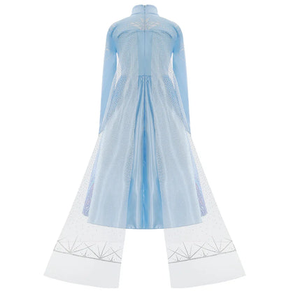 Disney Frozen Elsa Princess Costume Dress For Girls