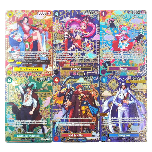 One Piece OP14 The Azure Sea Seven SP English Card Set