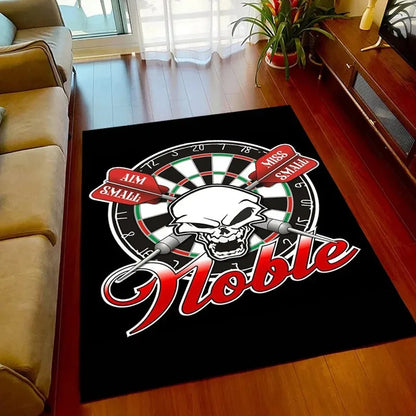 Dart Target Sport Game Area Rug