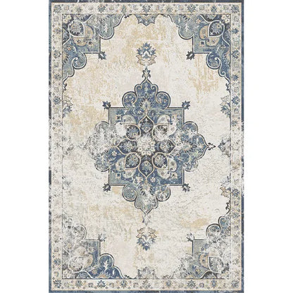 American Retro Minimalist Washable Non-Slip Area Rug