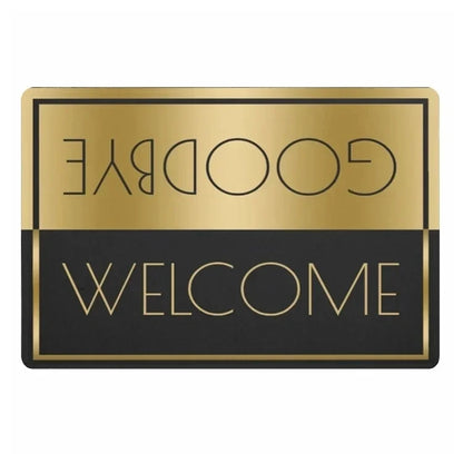 Luxury Gold Coin Welcome Doormat