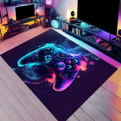 VIKAMA Cyberpunk Gamepad Esports Floor Mat