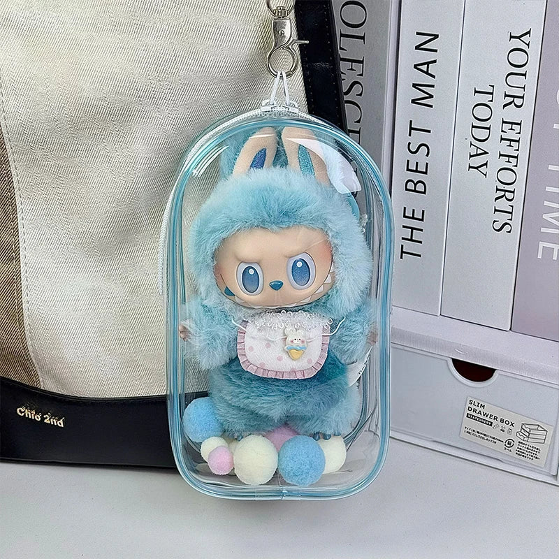 Labubu Clear PVC Carry Bag