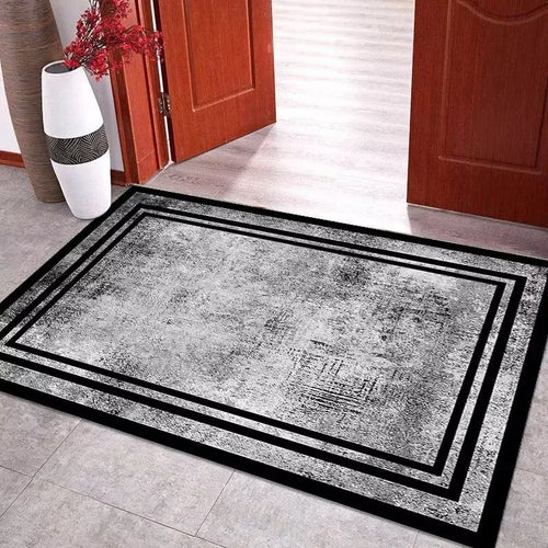 VIKAMA Retro Pattern Non-Slip Entrance Mat