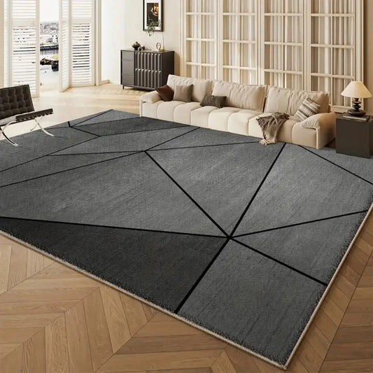 VIKAMA Modern Minimalist Luxury Living Room Area Rug