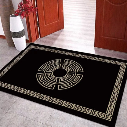 VIKAMA Retro Pattern Non-Slip Entrance Mat