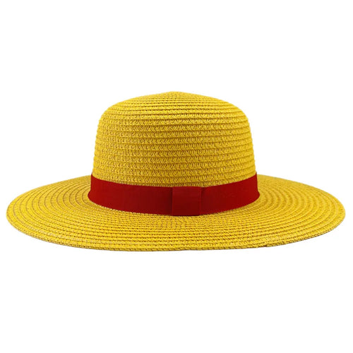 Anime Straw Hat with Neck String