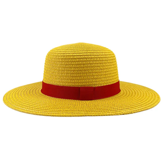 Anime Straw Hat with Neck String