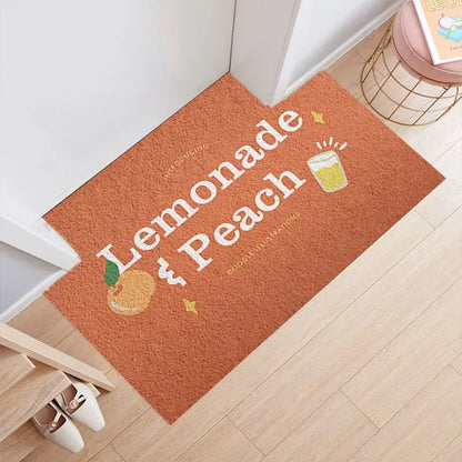 Cuttable Silk Ring Door Mat Waterproof Dirt-Resistant Entry Floor Carpet Easy Care Household Foot Mat