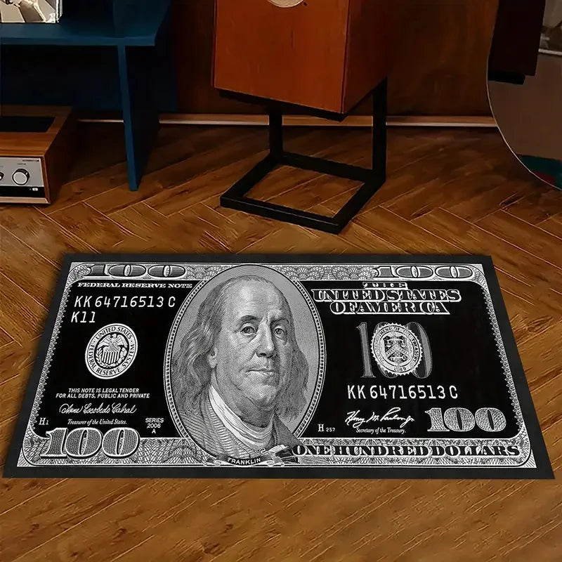 VIKAMA Dollar Stripe Creative Area Rug