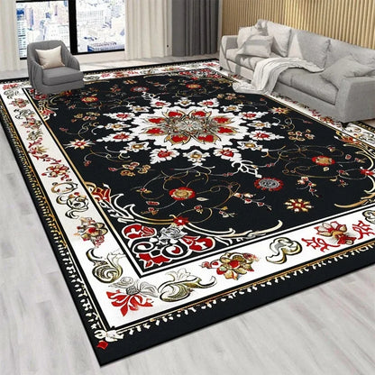 VIKAMA Persian Red Luxury Velvet Rug