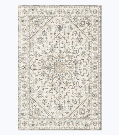 VIKAMA Bohemian Retro Large Area Carpet Non-Slip Living Room Bedroom Floor Mat