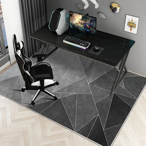VIKAMA Modern Minimalist Anti-Slip Office Chair Mat