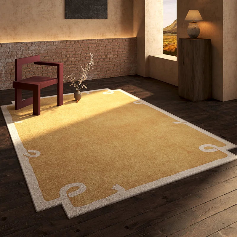 French Style Retro Light Luxury Washable Non-Slip Area Rug