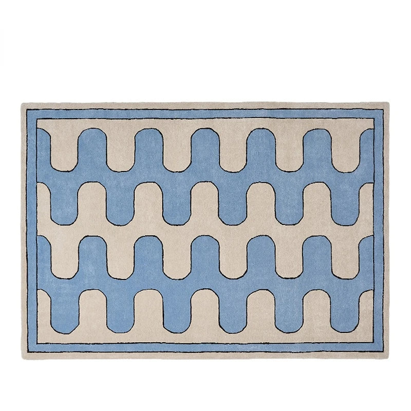 Nordic Vintage Irregular Washable Soft Area Rug