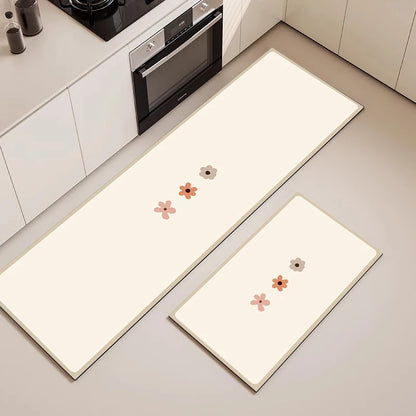 Diatom Mud Kitchen Floor Mat Cuttable Oil-Proof Non-Slip Absorbent Long Door Rug