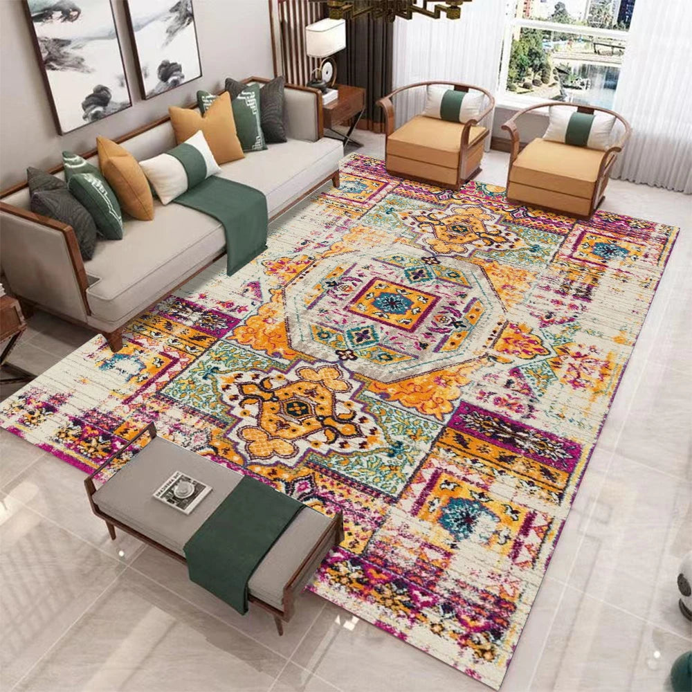 Oriental Red Persian Vintage Area Rug