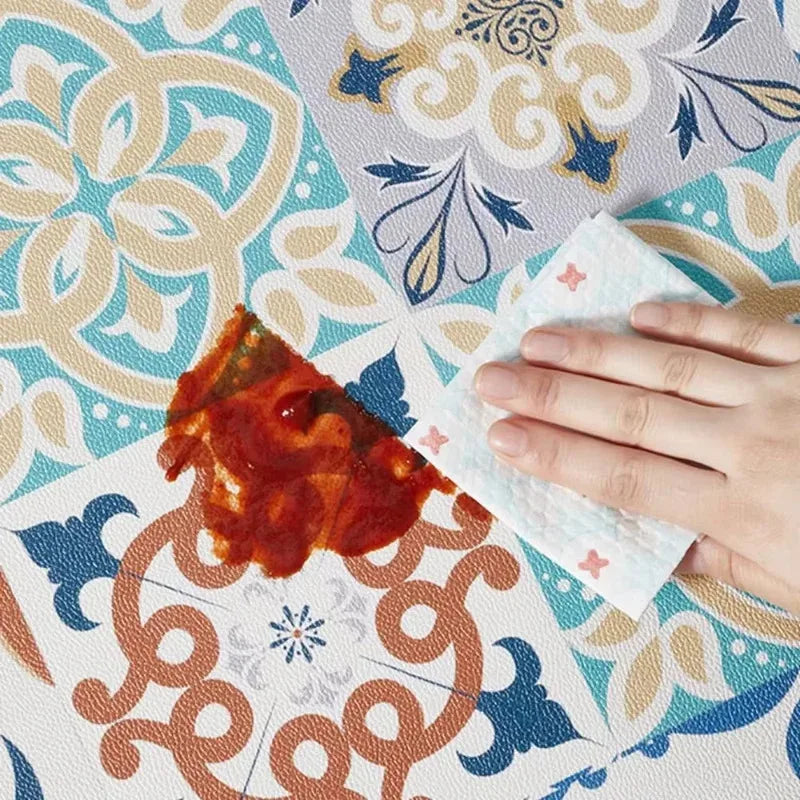 VIKAMA Absorbent Non-Slip Kitchen Floor Mat