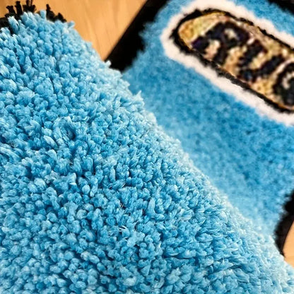 Lighter Shaped Tufted Decorative Rug