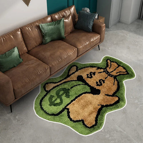 Creative Halloween Plush Non-Slip Rug