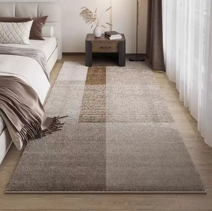 Japanese Silence Cashmere Rug Soft Washable Bedroom Living Room Bedside Mat Home Decor