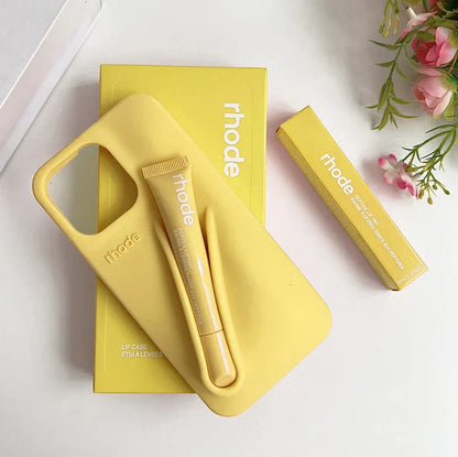 Phone Lipstick Case with Box & Lips – Rhode Silicone Cover