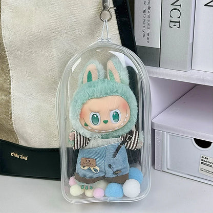 Labubu Clear PVC Carry Bag