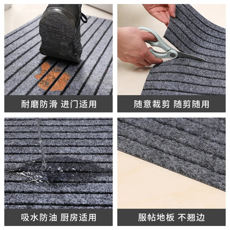 Anti-Slip Oil-Absorbent Kitchen Full Coverage Runner Rug