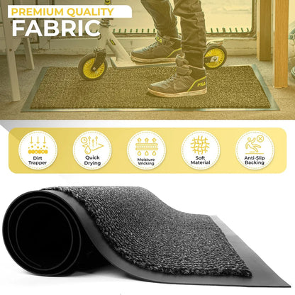 Heavy Duty Non-Slip Washable Doormat