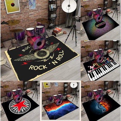 Electronic Drum Soundproofing Carpet Mat