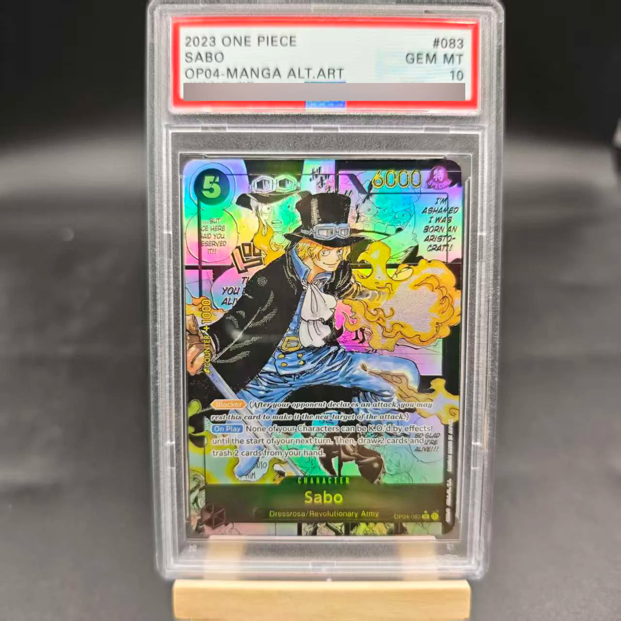 One Piece OP13 Luffy Sabo Ace English Rating Card Set