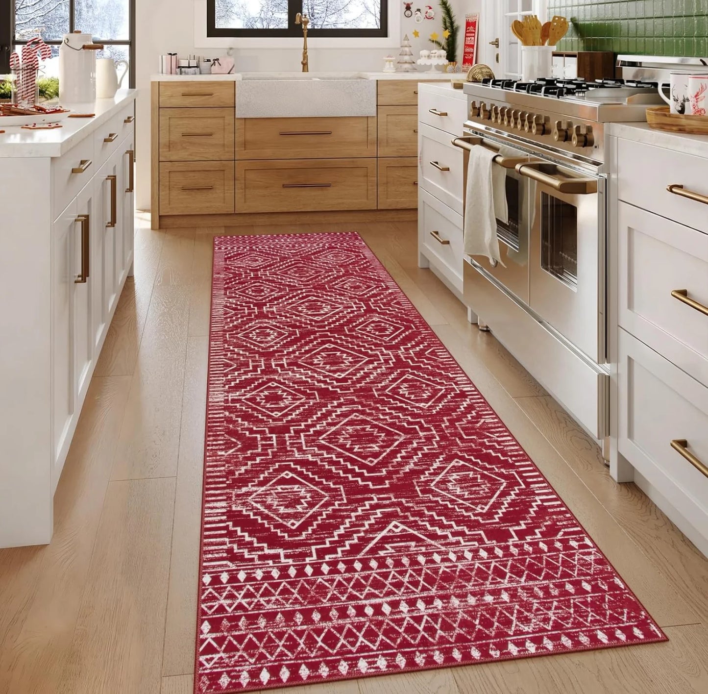 Southwestern Geometric Runner Rug
