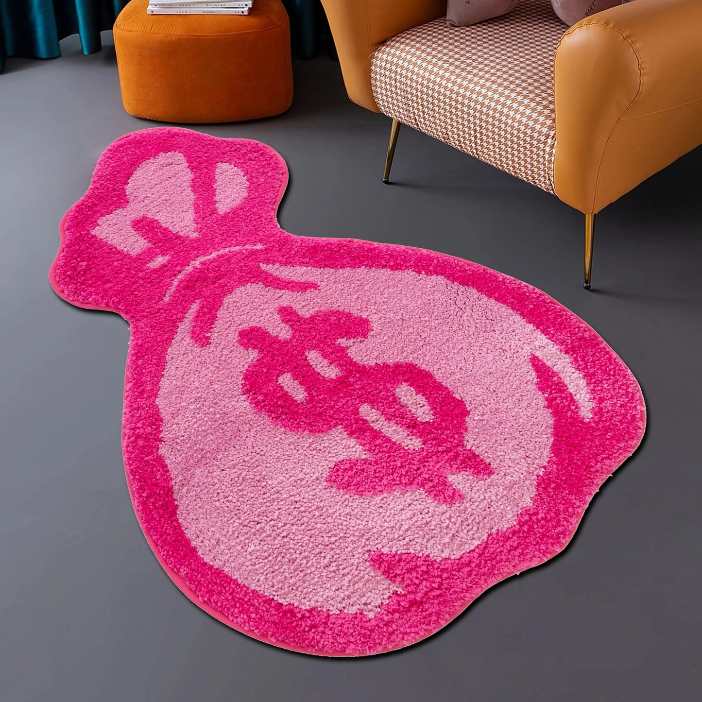 Wallet Tufted Fluffy Cartoon Area Rug
