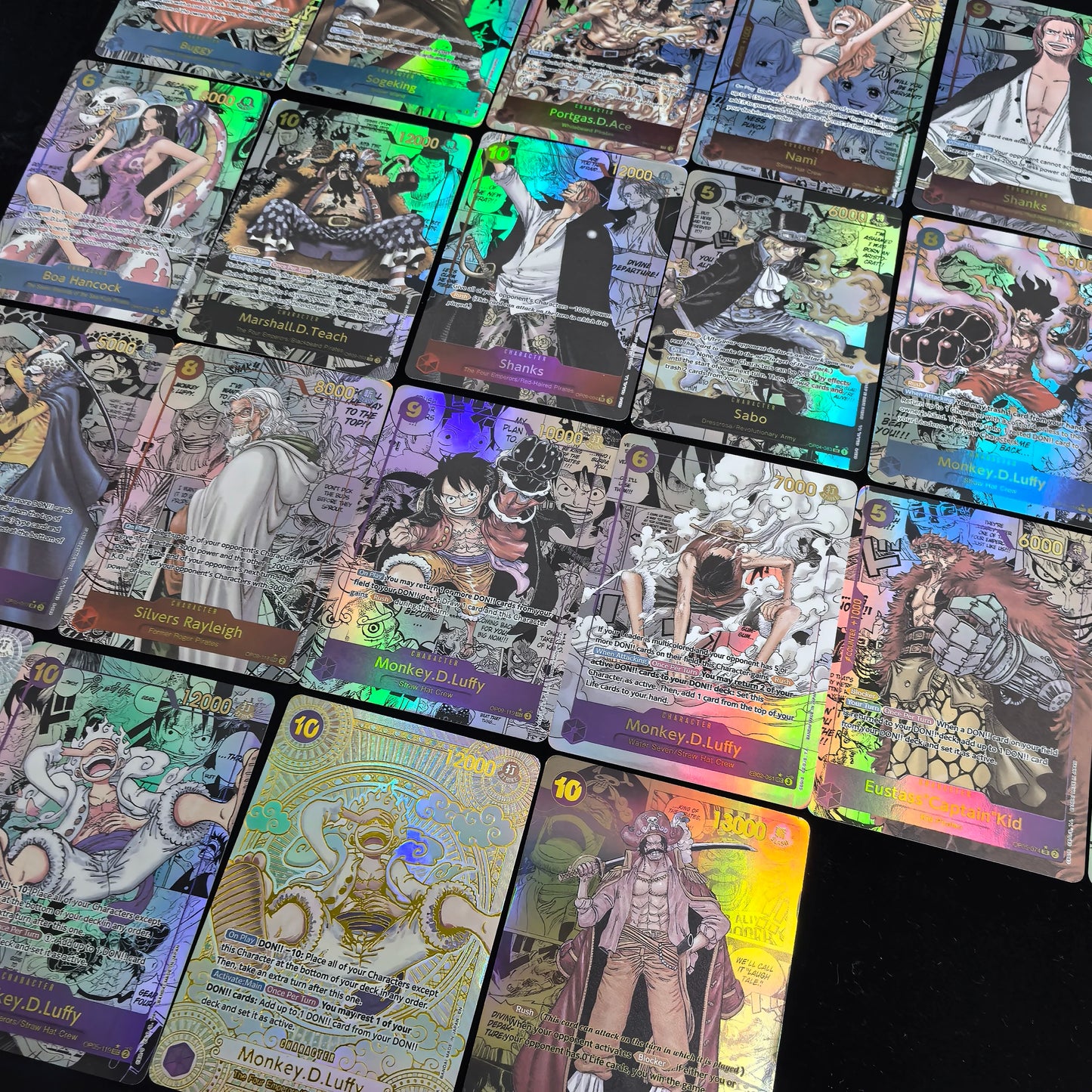 One Piece OP01 OP11 English Character Card Set 22 Cards