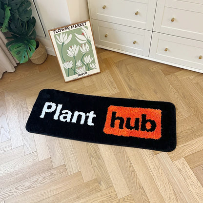 LAKEA Plant Hub Tufted Fluffy Rectangular Rug